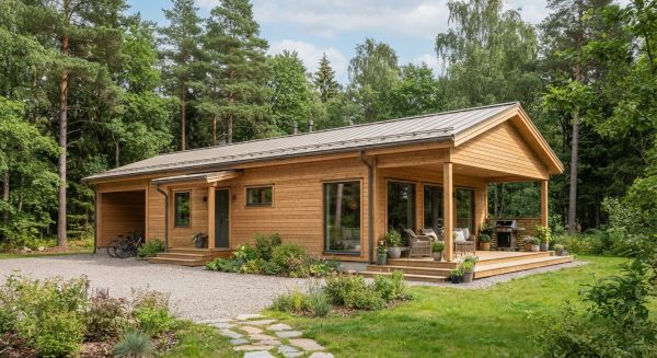 Les avantages d'une maison en bois clé en main pour économiser