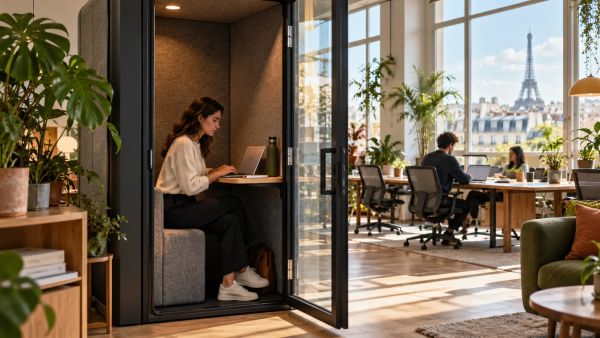 Top 5 avantages d'une cabine acoustique pour bureau