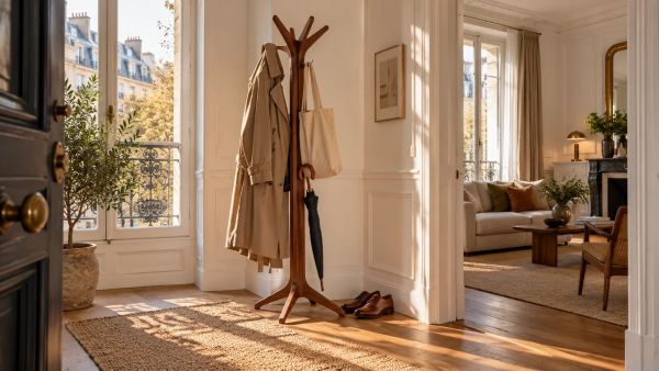 Top 5 porte-manteaux alliant style et fonctionnalité pour l'entrée