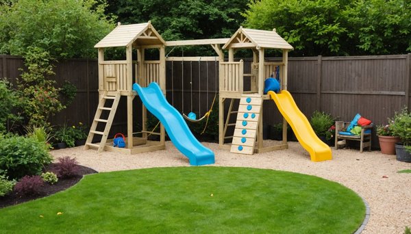 Créer un espace jeu dans son jardin sans gâcher la détente